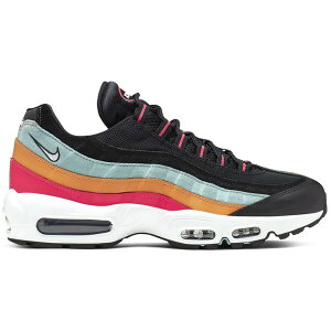Nike �i�C�L �����Y �X�j�[�J�[ �yNike Air Max 95 Essential Ocean Cube�z �T�C�Y US_8.5(26.5cm) Black/White-Ocean Cube-Kumquat