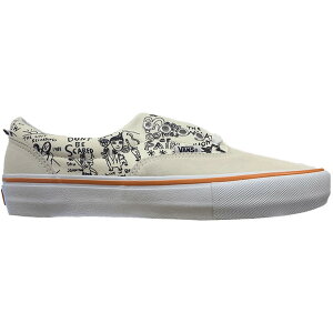 Vans �o���Y �����Y �X�j�[�J�[ �yVans Era No Comply x Daniel Johnston�z �T�C�Y US_9.5(27.5cm) Marshmallow/Orange