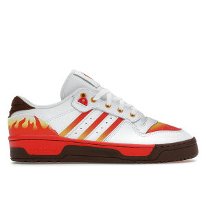 adidas AfB_X Y Xj[J[ yadidas Rivalry Low Demon Slayer Rengokuz TCY US_7.5(25.5cm) Cloud White/Red/Crew Yellow
