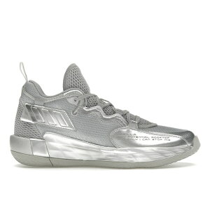 adidas �A�f�B�_�X �����Y �X�j�[�J�[ �yadidas Dame 7 EXTPLY Silver Metallic�z �T�C�Y US_9.5(27.5cm) Grey Two/Silver Metallic/Cloud White