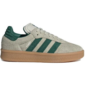 adidas �A�f�B�_�X �����Y �X�j�[�J�[ �yadidas Samba XLG Putty Grey Collegiate Green�z �T�C�Y US_9.5(27.5cm) Putty Grey/Collegiate Green/Gum