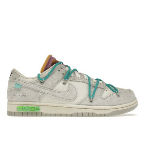 Nike �i�C�L �����Y �X�j�[�J�[ �yNike Dunk Low Off-White Lot 36�z �T�C�Y US_9(27.0cm) Sail/Neutral Grey-Energy