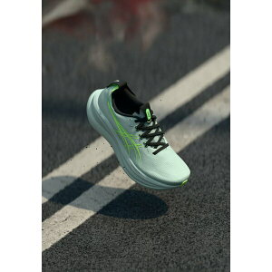 �A�V�b�N�X �����Y �X�j�[�J�[ �V���[�Y GEL NIMBUS 28 - Road running shoes - cold moss/illuminate green