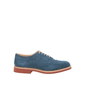 【送料無料】 チャーチ メンズ ドレスシューズ シューズ Lace-up shoes Slate blue