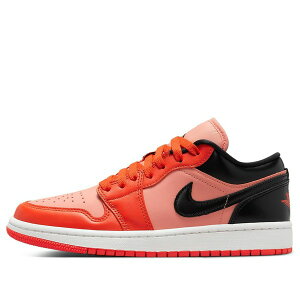 Air Jordan W[_ fB[X Xj[J[ Crimson Bliss/Rush Orange/Sail/Black y(WMNS) Air Jordan 1 Low SE 'Rush Orange Black' DM3379-600z TCY US_W_11.5