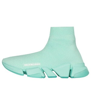 Balenciaga oVAK fB[X Xj[J[ Teal/White y(WMNS) Balenciaga Speed 2.0 Sneakers 'Recycled Transparent Sole Mint' 654045W2DI43412z TCY US_6(23.0cm)