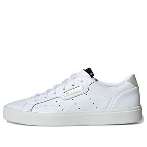 adidas AfB_X fB[X Xj[J[ Ftwwht/Crywht y(WMNS) adidas Sleek 'Crystal White' DB3258z TCY US_6(23.0cm)