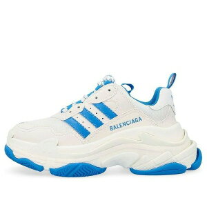 Balenciaga oVAK fB[X Xj[J[ WHITE/BLUE y(WMNS) Balenciaga Triple S x Adidas 'White Blue' 712764W2ZB39040z TCY US_7(24.0cm)