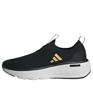 adidas AfB_X fB[X Xj[J[ Black y(WMNS) adidas Cloudfoam Go Sock 'Black White Matte Gold' ID4040z TCY US_8(25.0cm)