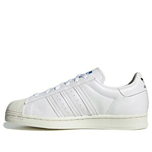 adidas AfB_X fB[X Xj[J[ White/Blue/Yellow/Red/Green y(WMNS) adidas Superstar 'White Rainbow Logo' GZ7537z TCY US_9(26.0cm)