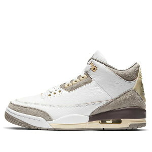 Air Jordan �W���[�_�� ���f�B�[�X �X�j�[�J�[ White/Medium Grey/Violet Ore/White �y(WMNS) Air Jordan 3 Retro SP x A Ma Maniere 'Raised By Women' DH3434-110�z �T�C�Y US_W_13.5