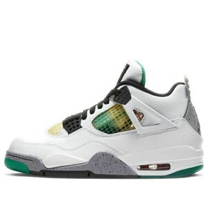 Air Jordan �W���[�_�� ���f�B�[�X �X�j�[�J�[ White/University Red/Lucid Green/Black �y(WMNS) Air Jordan 4 Retro 'Rasta' AQ9129-100�z �T�C�Y US_W_12