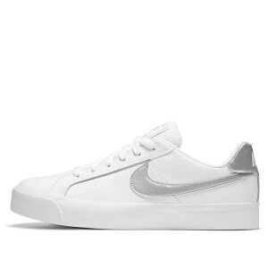 Nike iCL fB[X Xj[J[ White y(WMNS) Nike Court Royale AC 'White Metallic Silver' AO2810-114z TCY US_7(24.0cm)