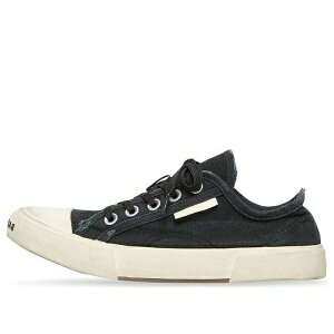 Balenciaga oVAK fB[X Xj[J[ Black/White y(WMNS) Balenciaga Paris Low Top Sneakers 'Black Destroyed Cotton and White Rubber' 688757W3RC21090z TCY US_9(26.0cm)