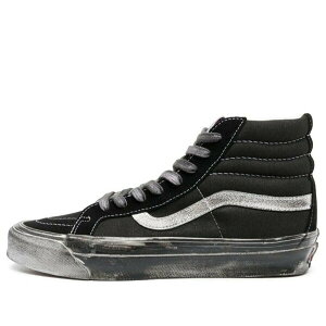 Vans oY fB[X Xj[J[ Black / White y(WMNS) Vans OG Sk8Hi LX 'Stressed Black White' VN0A4BVBBA21z TCY US_W_11