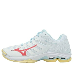 Mizuno ~Ym fB[X Xj[J[ White/Calypso Coral/Pale Banana y(WMNS) Mizuno Wave Voltage 2 'White Calypso Coral' V1GC246030z TCY US_8.5(25.5cm)