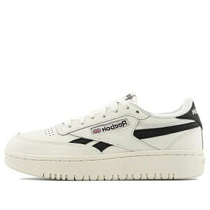 Reebok [{bN fB[X Xj[J[ Chalk/Core Black/Chalk y(WMNS) Reebok Club C Double 'Chalk Black' 100010773z TCY US_7(24.0cm)