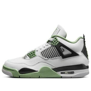 Air Jordan W[_ fB[X Xj[J[ White/Seafoam/Dark Ash/Neutral Grey y(WMNS) Air Jordan 4 Retro 'Seafoam' AQ9129-103z TCY US_8.5(25.5cm)