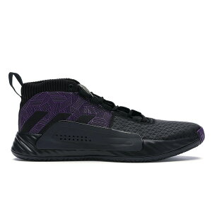 adidas AfB_X Y Xj[J[ yadidas Dame 5 Marvel Black Pantherz TCY US_10(28.0cm) Core Black/Active Purple/Silver Metallic