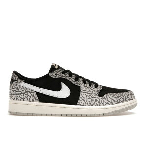 Jordan W[_ Y Xj[J[ yJordan 1 Retro Low OG Black Cementz TCY US_M_15 Black/Muslin/Tech Grey/White/Sail