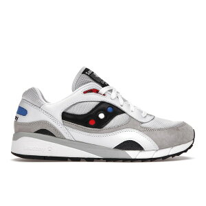 Saucony �T�b�J�j�[ �����Y �X�j�[�J�[ �ySaucony Shadow 6000 Extra Butter White Rabbit�z �T�C�Y US_7(25.0cm) White/Black/Red/Blue