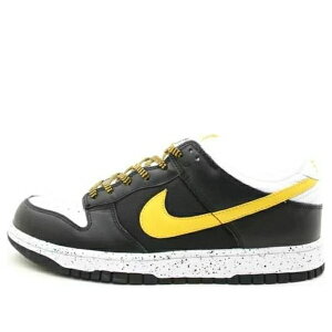 Nike �i�C�L �����Y �X�j�[�J�[ �yNike Dunk Low CL 'Black White Yellow' 318020-071�z �T�C�Y US_9(27.0cm)