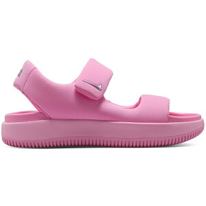 Nike �i�C�L ���f�B�[�X �X�j�[�J�[ �yNike Calm Sandal Hyper Pink Metallic Silver (Women's)�z �T�C�Y US_5(22.0cm) Hyper Pink/Hyper Pink/Metallic Silver