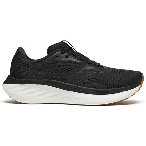 Saucony �T�b�J�j�[ ���f�B�[�X �X�j�[�J�[ �ySaucony Ride 18 Black Gum (Women's)�z �T�C�Y US_8.5(25.5cm) Black/Gum