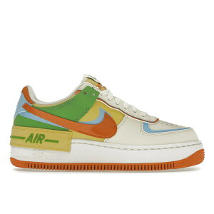 Nike �i�C�L ���f�B�[�X �X�j�[�J�[ �yNike Air Force 1 Low Shadow Coconut Milk Saturn Gold�z �T�C�Y US_7(24.0cm) Coconut Milk/Saturn Gold/Monarch