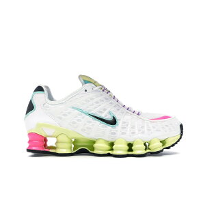 Nike iCL fB[X Xj[J[ yNike Shox TL White Multi-Color (Women's)z TCY US_5.5(22.5cm) White/Black-Luminous Green-Bright Violet-Pink Blast-Aurora Green