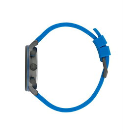 アディダス レディース 腕時計 アクセサリー Unisex Chrono Code One Chrono Blue Silicone Strap Watch 40mm Blue