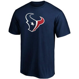 ファナティクス レディース Tシャツ トップス Men's Navy Houston Texans Big and Tall Primary Team Logo T-shirt Navy