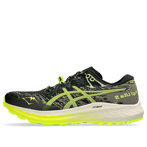 ASICS �A�V�b�N�X �����Y �X�j�[�J�[ �yASICS Fuji Lite 5 'Black Safety Yellow' 1011B889-001�z �T�C�Y US_12(30.0cm)