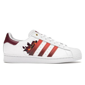 adidas AfB_X fB[X Xj[J[ yadidas Superstar HER Studio London (Women's)z TCY US_5.5(22.5cm) Cloud White/Power Berry/Gold Metallic