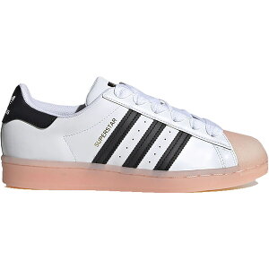 adidas AfB_X fB[X Xj[J[ yadidas Superstar White Black Haze Coral (Women's)z TCY US_7.5(24.5cm) Cloud White/Core Black/Haze Coral