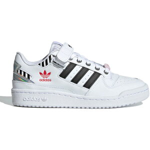 adidas AfB_X fB[X Xj[J[ yadidas Forum Low I Love Dance (Women's)z TCY US_5.5(22.5cm) Cloud White/Core Black-True Pink