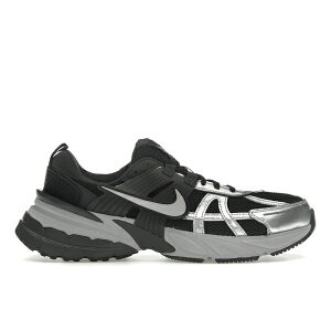 Nike iCL fB[X Xj[J[ yNike V2K Run Black Metallic Silver (Women's)z TCY US_9(26.0cm) Black/Anthracite/Dark Smoke Grey/Metallic Silver