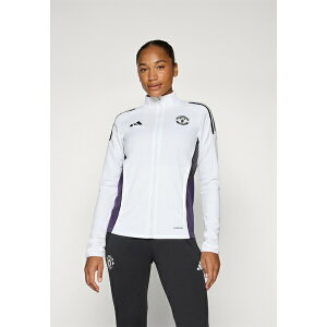 AfB_X fB[X tBbglX X|[c MANCHESTER UNITED TRAINING JACKET WOMEN - Club wear - white/aurora plum/black