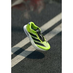 AfB_X Y T_ V[Y ADIZERO BOSTON 13 - Road running shoes - lucid lemon/core black/halo silver
