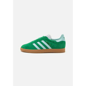 AfB_XIWiX fB[X Xj[J[ V[Y GAZELLE W - Trainers - green/semi flash aqua/gold metallic
