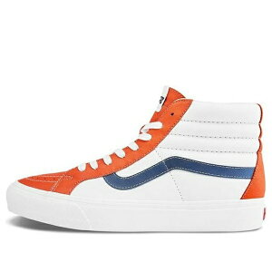 Vans �o���Y �����Y �X�j�[�J�[ �yVans SK8-Hi Reissue Vlt Lx 'White Orange' VN0A4BVH22E�z �T�C�Y US_7.5(25.5cm)