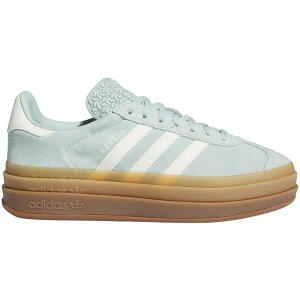 adidas �A�f�B�_�X ���f�B�[�X �X�j�[�J�[ �yadidas Gazelle Bold Ash Green (Women's)�z �T�C�Y US_W_10.5 Ash Green/Off White/Gum