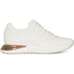 Ferragamo tFK fB[X Xj[J[ yFerragamo Brooklyn Low-Top Sneakers White (Women's)z TCY US_W_11 White