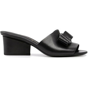 Ferragamo tFK fB[X Xj[J[ yFerragamo Viva Bow 60mm Mules Black (Women's)z TCY US_7.5(24.5cm) Black