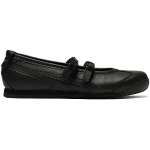 ASICS �A�V�b�N�X ���f�B�[�X �X�j�[�J�[ �yOnitsuka Tiger Mexico 66 TGRS Black (Women's)�z �T�C�Y US_8.5(25.5cm) Black/Black