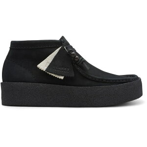 Clarks N[NX fB[X Xj[J[ yClarks Originals Wallabee Cup Boot Black Nubuck (Women's)z TCY US_7(24.0cm) Black