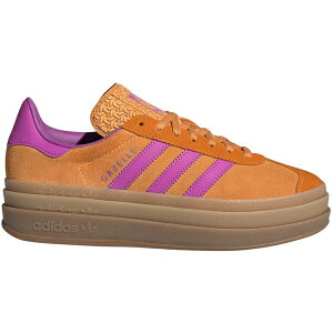 adidas AfB_X fB[X Xj[J[ yadidas Gazelle Bold Flash Orange Purple Burst Crew Orange (Women's)z TCY US_7(24.0cm) Flash Orange/Purple Burst/Crew Orange