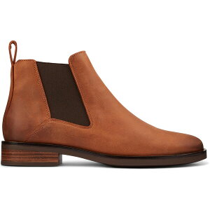 Clarks N[NX fB[X Xj[J[ yClarks Memi Top Dark Tan Leather (Women's)z TCY US_6.5(23.5cm) Dark Tan