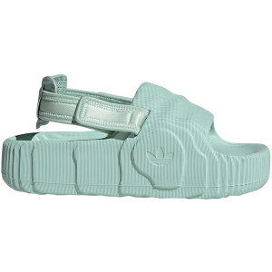 adidas �A�f�B�_�X ���f�B�[�X �X�j�[�J�[ �yadidas Adilette 22 XLG Slides Ash Green Linen Green (Women's)�z �T�C�Y US_8(25.0cm) Ash Green/Ash Green/Linen Green