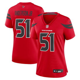 ナイキ レディース ユニフォーム トップス Will Anderson Jr. Houston Texans Nike Women's Alternate Game Jersey Red